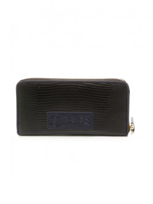 GERALDINA Portefeuille zipp&eacute; noir - Portefeuilles Femme