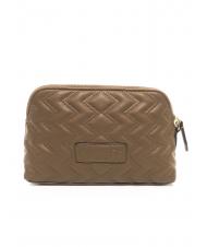 LA MARTINA ANGELINA Pochette &agrave; main taupe - Sacs pour Femme - 4