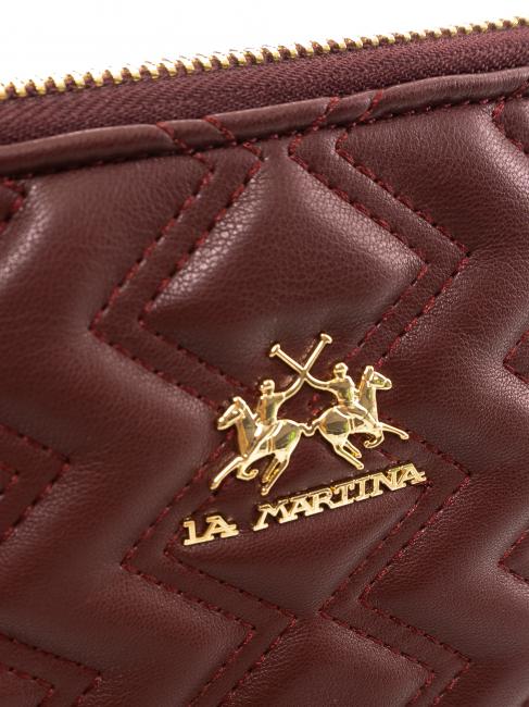 ANGELINA Pochette &agrave; main Bourgogne - Sacs pour Femme
