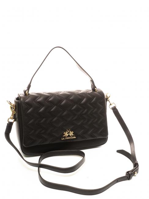 ANGELINA Sac &agrave; main, avec bandouli&egrave;re noir - Sacs pour Femme