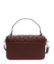 LA MARTINA ANGELINA Sac &agrave; main, avec bandouli&egrave;re Bourgogne - Sacs pour Femme - 4