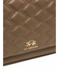 LA MARTINA ANGELINA Sac &agrave; main, avec bandouli&egrave;re taupe - Sacs pour Femme - 3