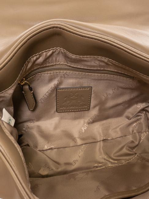 ANGELINA Sac &agrave; main, avec bandouli&egrave;re taupe - Sacs pour Femme