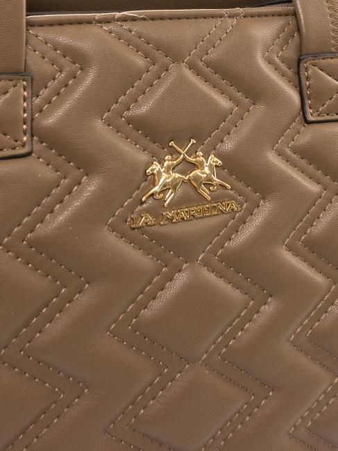 ANGELINA Sac de courses taupe - Sacs pour Femme