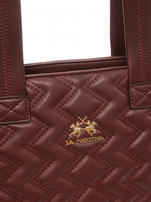 ANGELINA Sac de courses Bourgogne - Sacs pour Femme