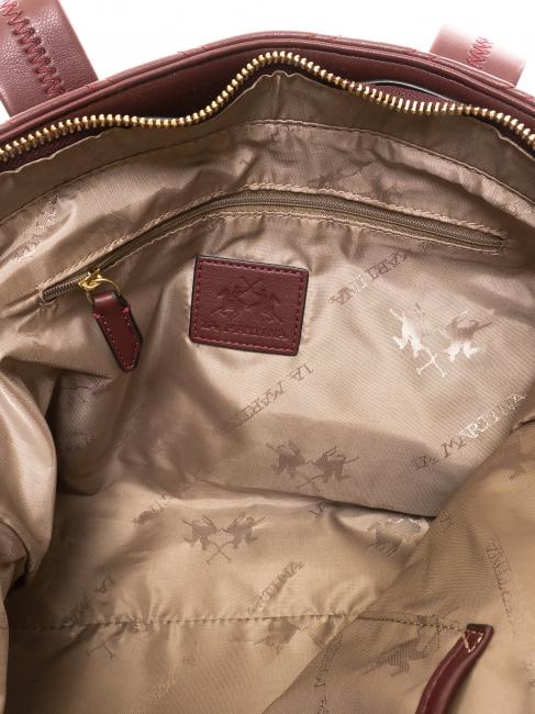 ANGELINA Sac de courses Bourgogne - Sacs pour Femme