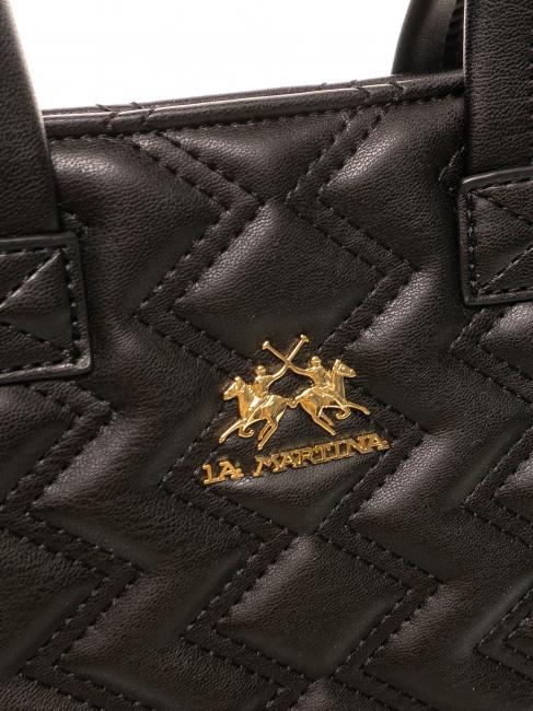 ANGELINA Shopper &agrave; main, avec bandouli&egrave;re noir - Sacs pour Femme
