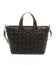 LA MARTINA ANGELINA Shopper &agrave; main, avec bandouli&egrave;re noir - Sacs pour Femme - 4