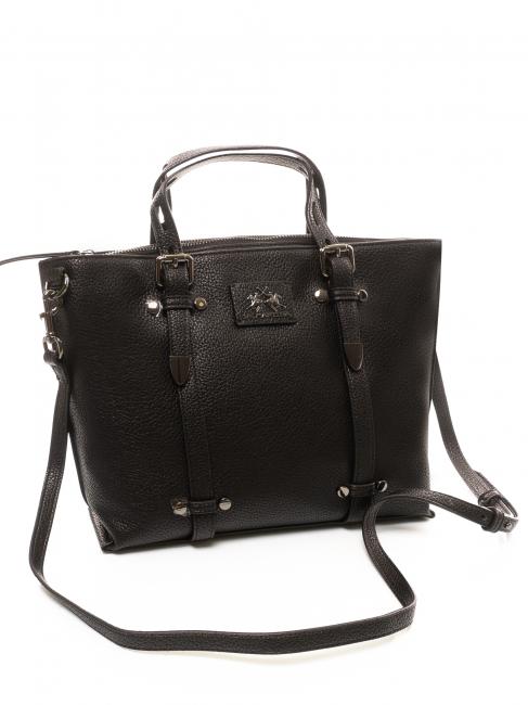 ALE Sac &agrave; main, avec bandouli&egrave;re noir - Sacs pour Femme