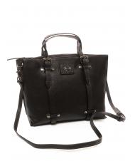 LA MARTINA ALE Sac &agrave; main, avec bandouli&egrave;re noir - Sacs pour Femme - 2