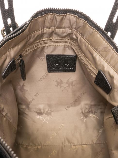 ALE Sac &agrave; main, avec bandouli&egrave;re noir - Sacs pour Femme