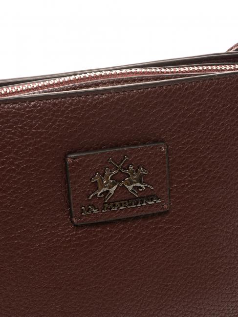 ALE sac d'&eacute;paule Bourgogne - Sacs pour Femme