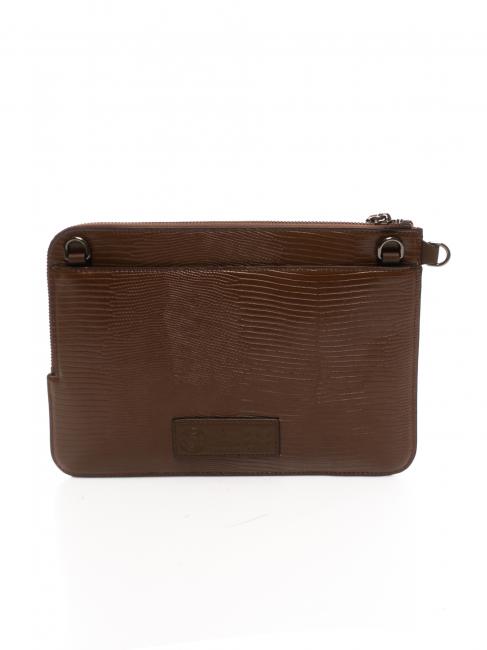 HERITAGE Pochette &agrave; bandouli&egrave;re marron - Sacs pour Femme