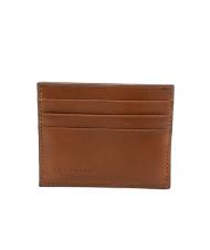 THE BRIDGE LEDA Portefeuille porte-cartes en cuir MARRON - Portefeuilles Femme - 2