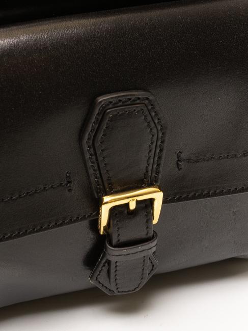 GIOVANNA Sac à dos en cuir black Gold - Sacs pour Femme