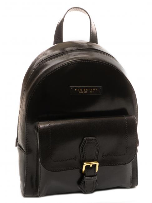 GIOVANNA Sac à dos en cuir black Gold - Sacs pour Femme