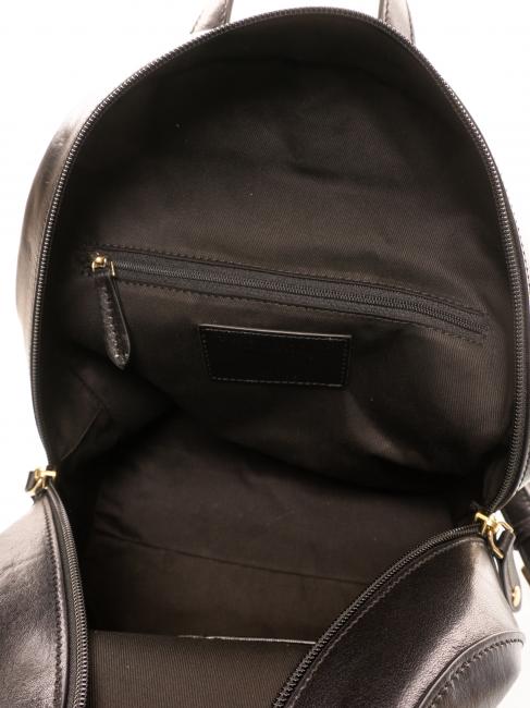 GIOVANNA Sac à dos en cuir black Gold - Sacs pour Femme
