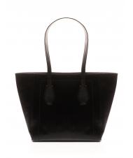 THE BRIDGE GIOVANNA Sac shopping moyen en cuir black Gold - Sacs pour Femme - 4