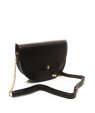 BEVERLY HILLS POLO CLUB ANGELINA Sac &agrave; bandouli&egrave;re avec rabat Noir - Sacs pour Femme - 2