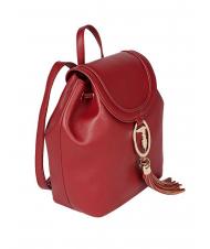 TRUSSARDI ELLIE  Sac &agrave; dos amarante - Sacs pour Femme - 2