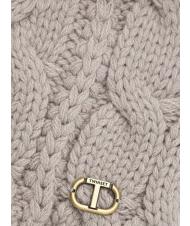 TWINSET Cappello con Pompon  gris clair chin&eacute; - Bonnets - 2