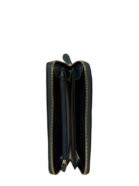 Portafoglio Zip Around  vert fonc&eacute; - Portefeuilles Femme