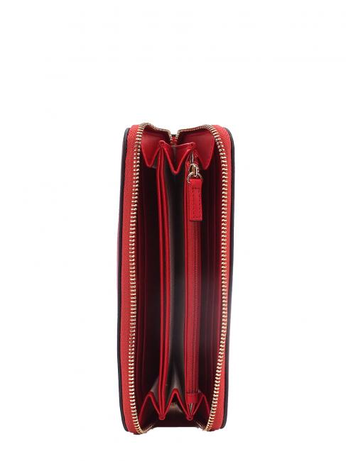 Portafoglio Zip Around  coquelicot - Portefeuilles Femme