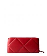 TWINSET Portafoglio Trapuntato Zip autour coquelicot - Portefeuilles Femme - 3