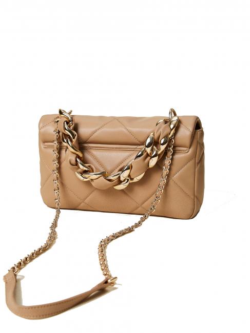 CHERIE Sac &agrave; main, avec bandouli&egrave;re bois clair - Sacs pour Femme
