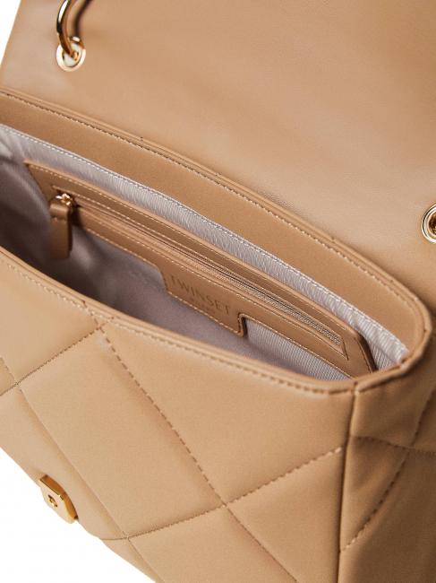 CHERIE Sac &agrave; main, avec bandouli&egrave;re bois clair - Sacs pour Femme