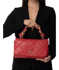 TWINSET CHERIE Sac &agrave; main, avec bandouli&egrave;re coquelicot - Sacs pour Femme - 6
