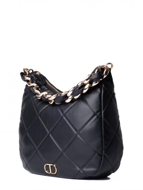 HOBO BAG Sac &agrave; bandouli&egrave;re, avec bandouli&egrave;re noir - Sacs pour Femme