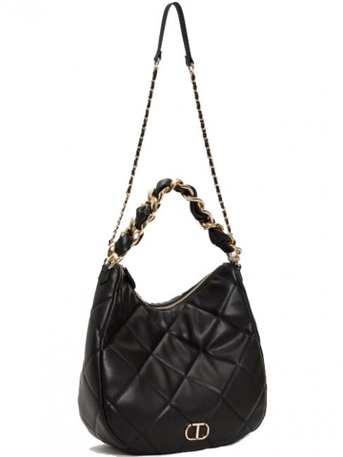HOBO BAG Sac &agrave; bandouli&egrave;re, avec bandouli&egrave;re noir - Sacs pour Femme