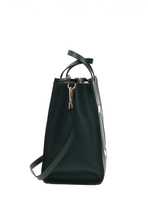Borsa a mano Avec bandouli&egrave;re amovible vert fonc&eacute; - Sacs pour Femme