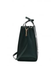 TWINSET Borsa a mano Avec bandouli&egrave;re amovible vert fonc&eacute; - Sacs pour Femme - 3
