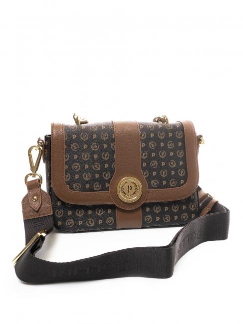 HERITAGE sac d'épaule brun noir - Sacs pour Femme