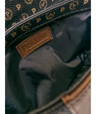 POLLINI HERITAGE sac d'épaule brun noir - Sacs pour Femme - 5
