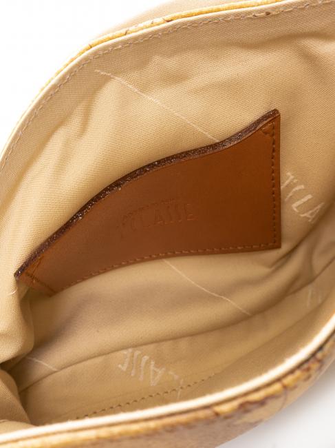 GEO CLASSIC Pochette avec rabat et bandouli&egrave;re NATUREL - Sacs pour Femme