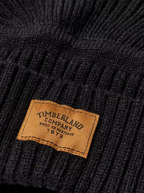 RIBBED Chapeau avec revers NOIR - Bonnets