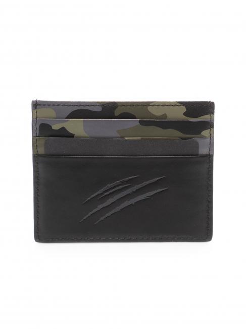 CHICAGO Porte-cartes en cuir le noir - Portefeuilles Homme