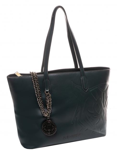 ANNIE Grand sac fourre-tout vert fonc&eacute; - Sacs pour Femme