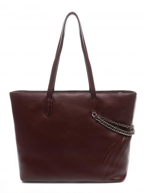 ANNIE Grand sac fourre-tout Bourgogne - Sacs pour Femme