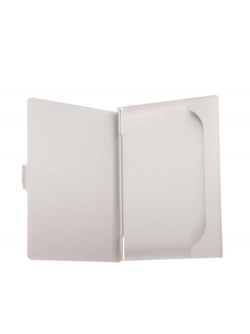 Porta Biglietti da Visita En cuir et aluminium rouge - Portefeuilles Homme