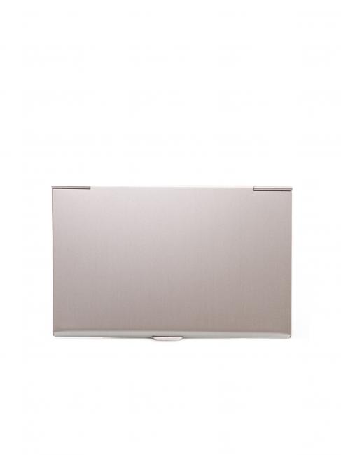 Porta Biglietti da Visita En cuir et aluminium rouge - Portefeuilles Homme