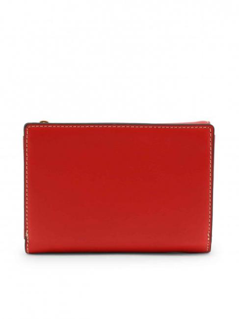 Portafoglio medio logo  rouge - Portefeuilles Femme