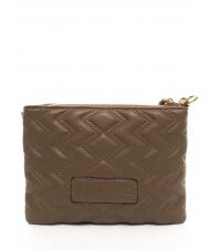 LA MARTINA ANGELINA Bandouli&egrave;re plate taupe - Sacs pour Femme - 4