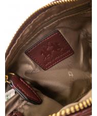 LA MARTINA ANGELINA Bandouli&egrave;re plate Bourgogne - Sacs pour Femme - 5