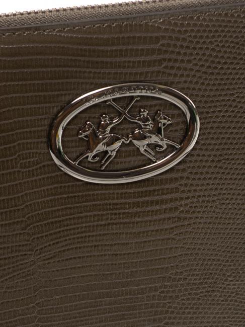 HERITAGE Pochette &agrave; bandouli&egrave;re GRIS - Sacs pour Femme