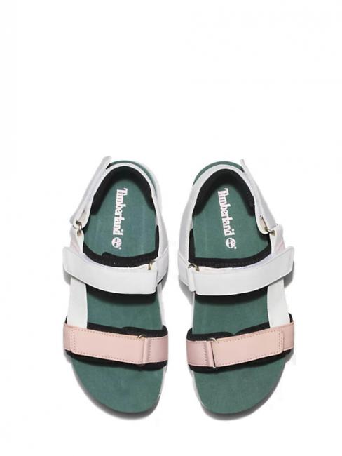 SANTA MONICA SUNRISE Sporty Sandales &agrave; plateforme rose cam&eacute;e - Chaussures Femme