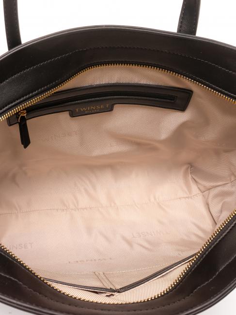 LOGO OVAL T FLOREALE Sac de courses fleur t noire / ovale - Sacs pour Femme